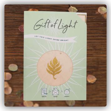 Geschenklichtje 12 Blad