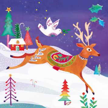 Nieuw! Kerstkaarten set 16