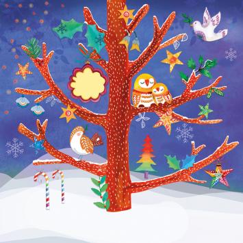 Nieuw! Kerstkaarten set 16