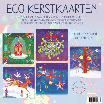 Nieuw! Kerstkaarten set 16